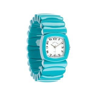 Time Will Tell classic watch turquoise small